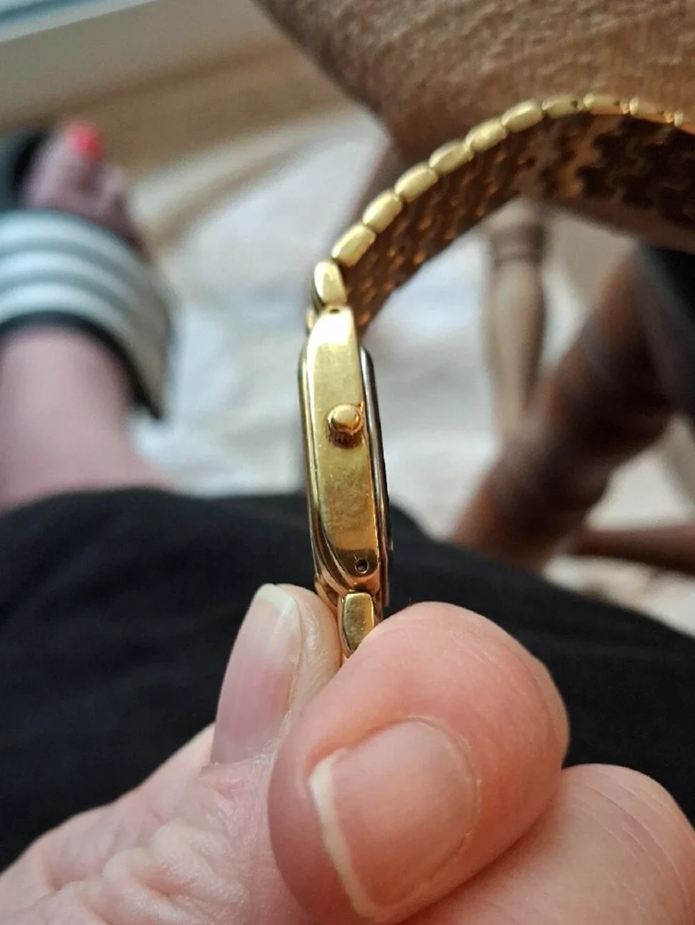 Elgin Gold-Tone Women's Stainless Steel Watch